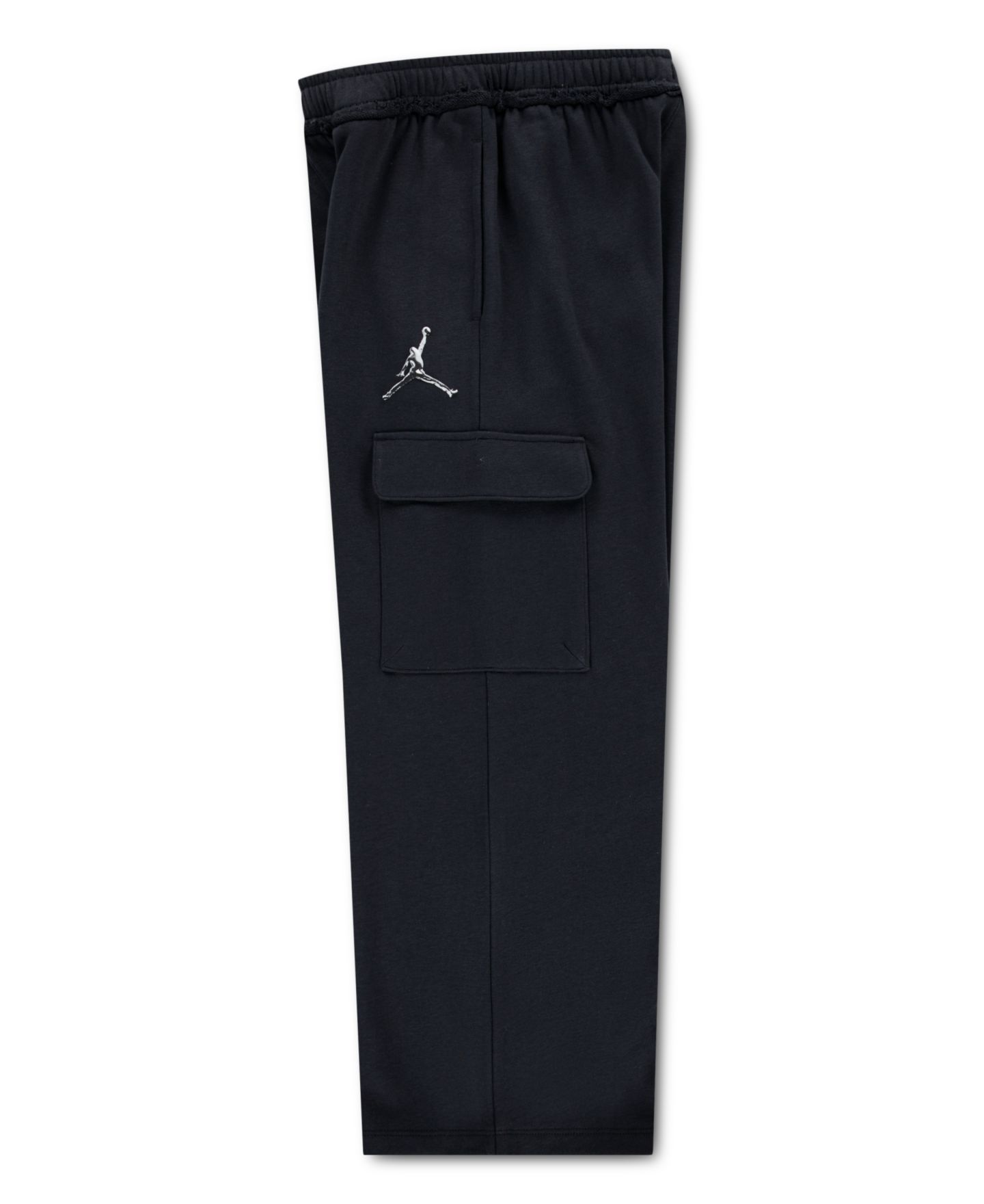Брюки Jordan Girls' 7-16 Wide-Leg Cargo, цвет: Почти чёрный — фото 3