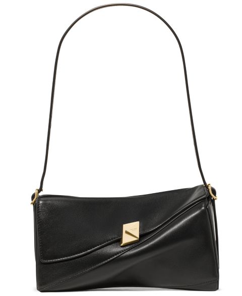 Женская сумка kate spade new york Deco Twisted Small Flap Shoulder, цвет: Чёрный