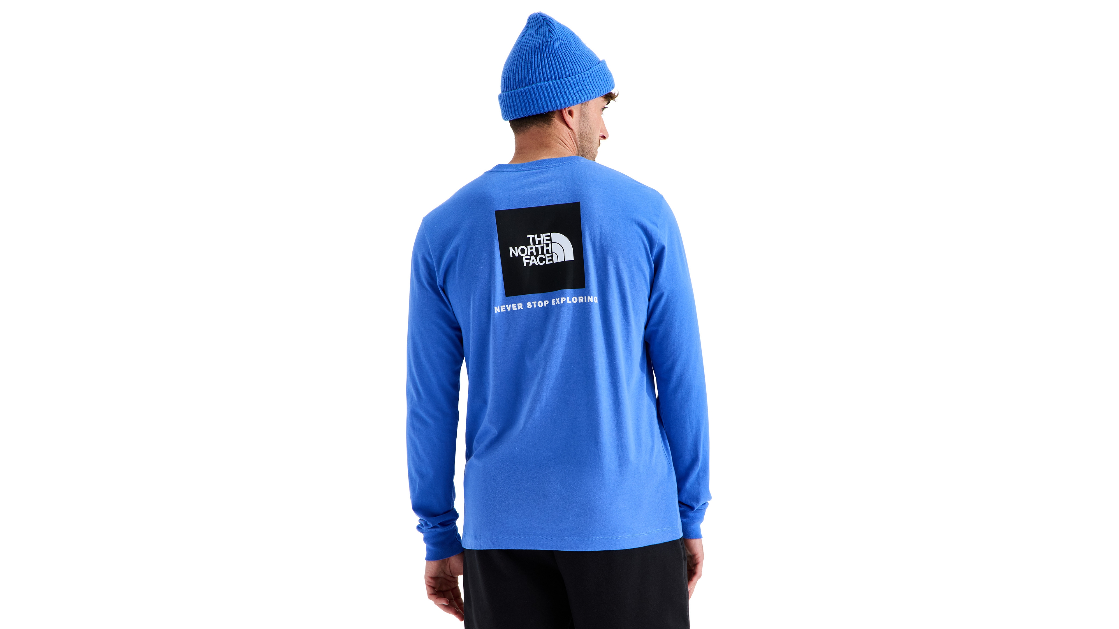 The North Face Men's Evolution Box Nse Long-Sleeve T-Shirt