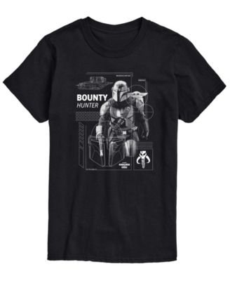 Men's The Mandalorian & Grogu Bounty Hunter Graphic T-Shirt