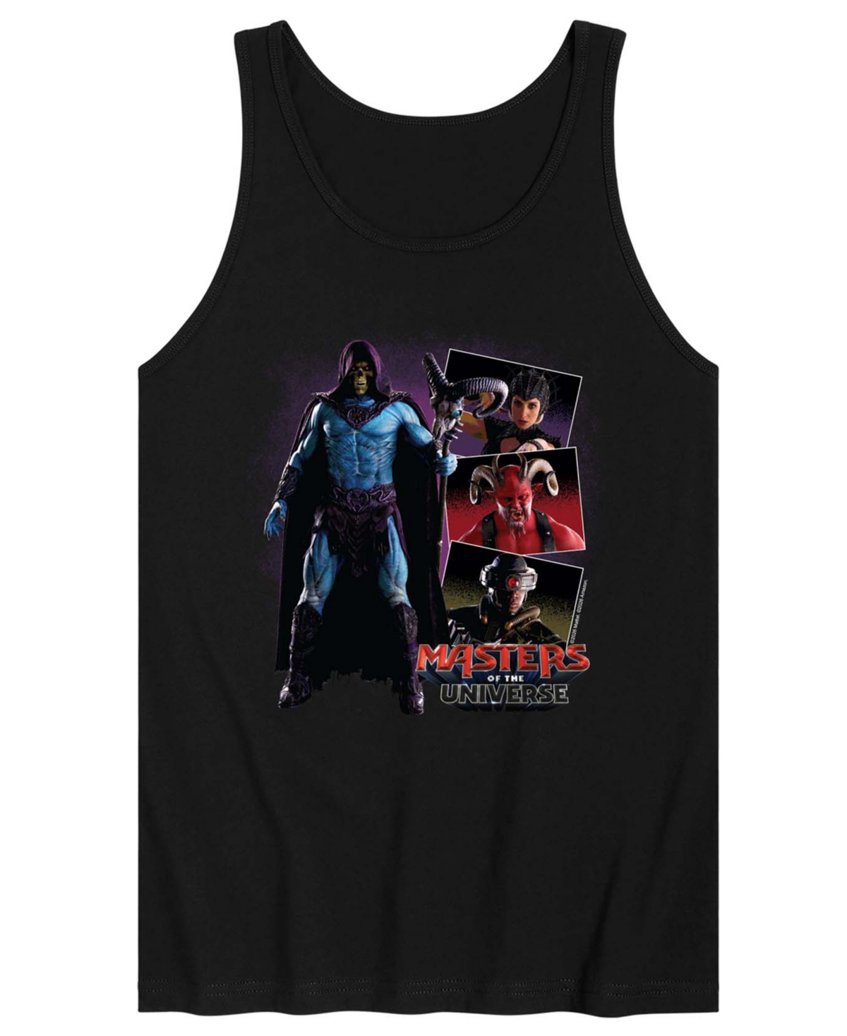 Airwaves Men's Masters Of The Universe Skeletor And Villians Graphic Tank Top In Black