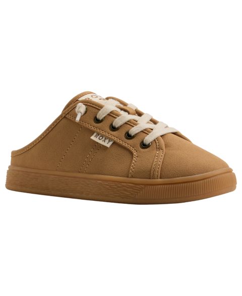 Женские кроссовки Roxy Sunny Stroll Lace-Up Sneaker Mules, цвет: Рыжевато-коричневый