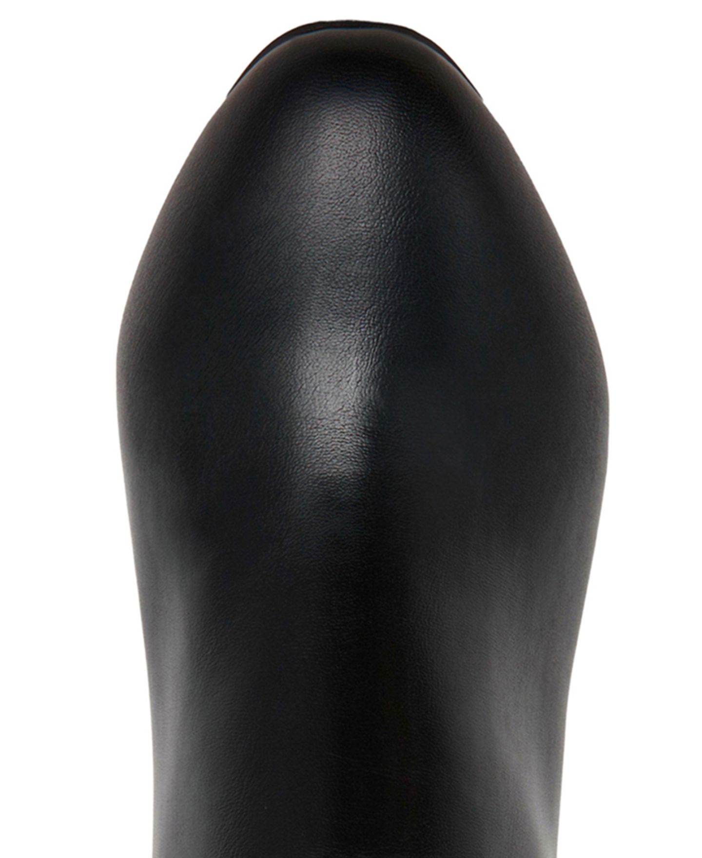 Женские ботинки Anne Klein Amerigo Block Heel Tall, цвет: Чёрный гладкий — фото 5