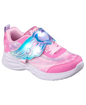Little Girls Dream Racer - Wing Brites Light-Up Casual Sneakers from Finish Line