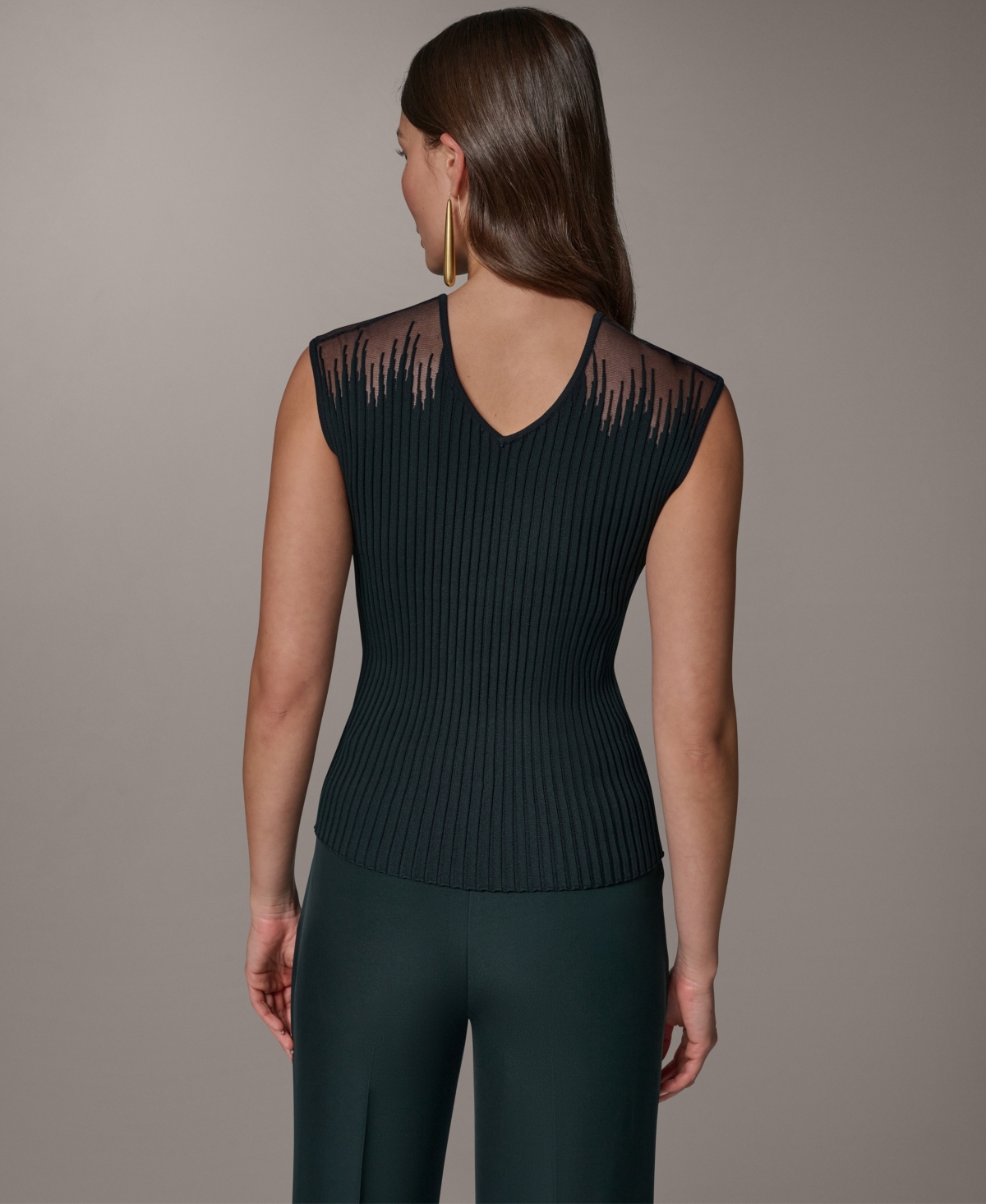 Donna Karan New York Women's V-Neck Top