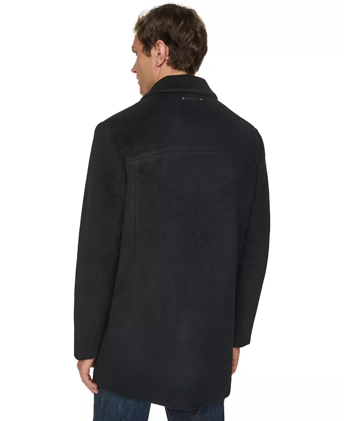 Men's Regular-Fit Cashmere-Wool Blend Single-Breasted Car Coat - thumbnail 10
