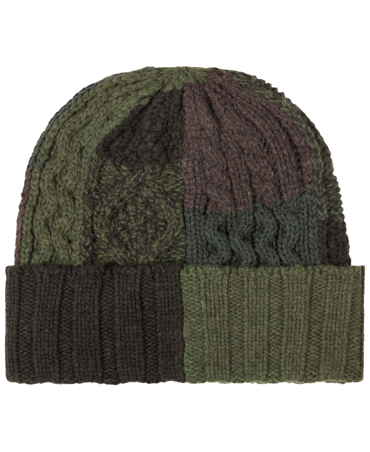 Polo Ralph Lauren Men's Intarsia Patchwork Beanie Hat
