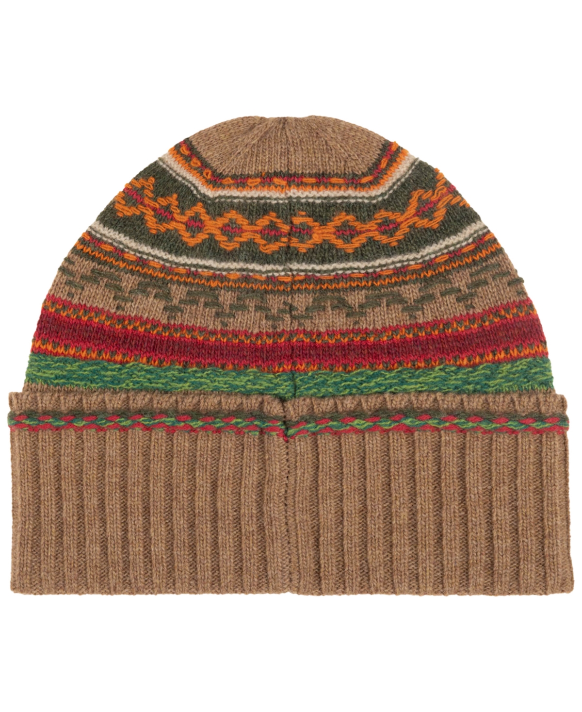 Polo Ralph Lauren Men's Fair Isle Redrock Bear Beanie