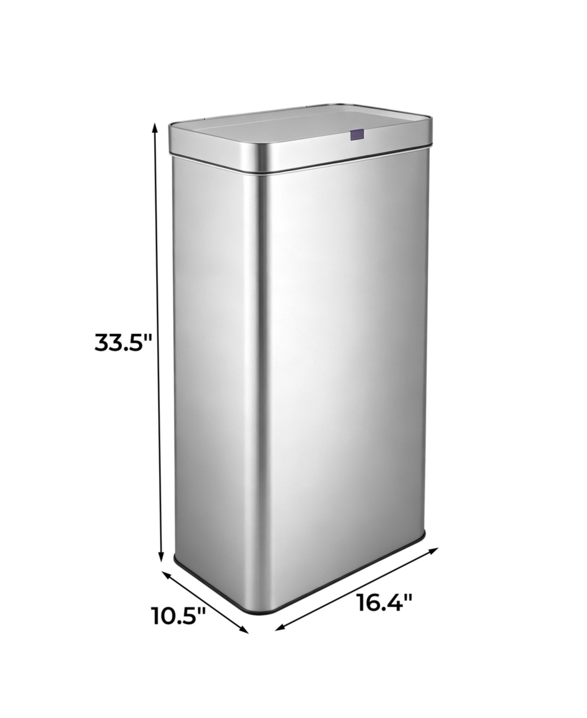 Mega Casa Gallon Motion Sensor Trash Can with 26 Trash Bags