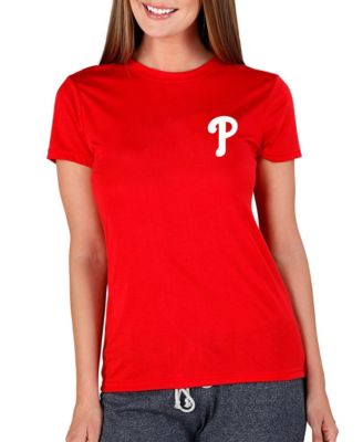 Women's Red Philadelphia Phillies Marathon Knit Top