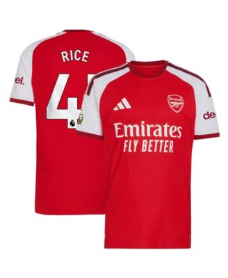 Men's Declan Rice Red Arsenal 2026/27 Home Authentic Jersey