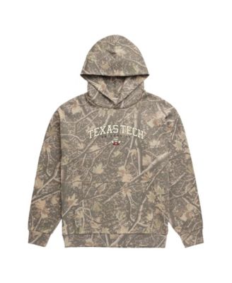 Men's Camo Texas Tech Red Raiders Back Bay Fleece Hoodie