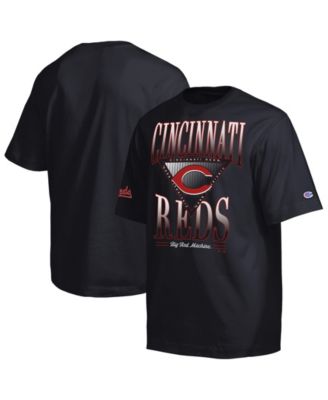 Men's Black Cincinnati Reds Traditions Two Locations T-Shirt