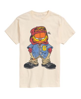 Men's Garfield Streetwear Graphic T-Shirt