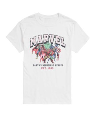 Men's Marvel Collegiate Faded Graphic T-Shirt