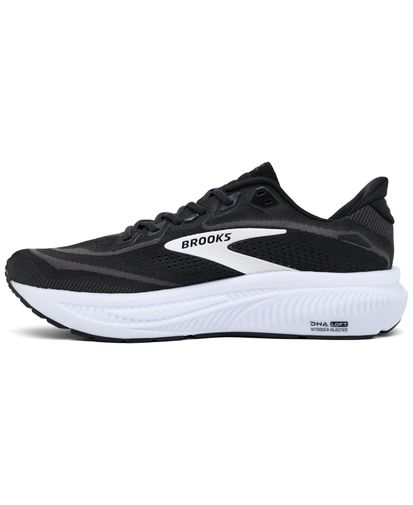 Мужские кроссовки Brooks Ghost 18 Running, цвет: Чёрный / Серый — фото 3