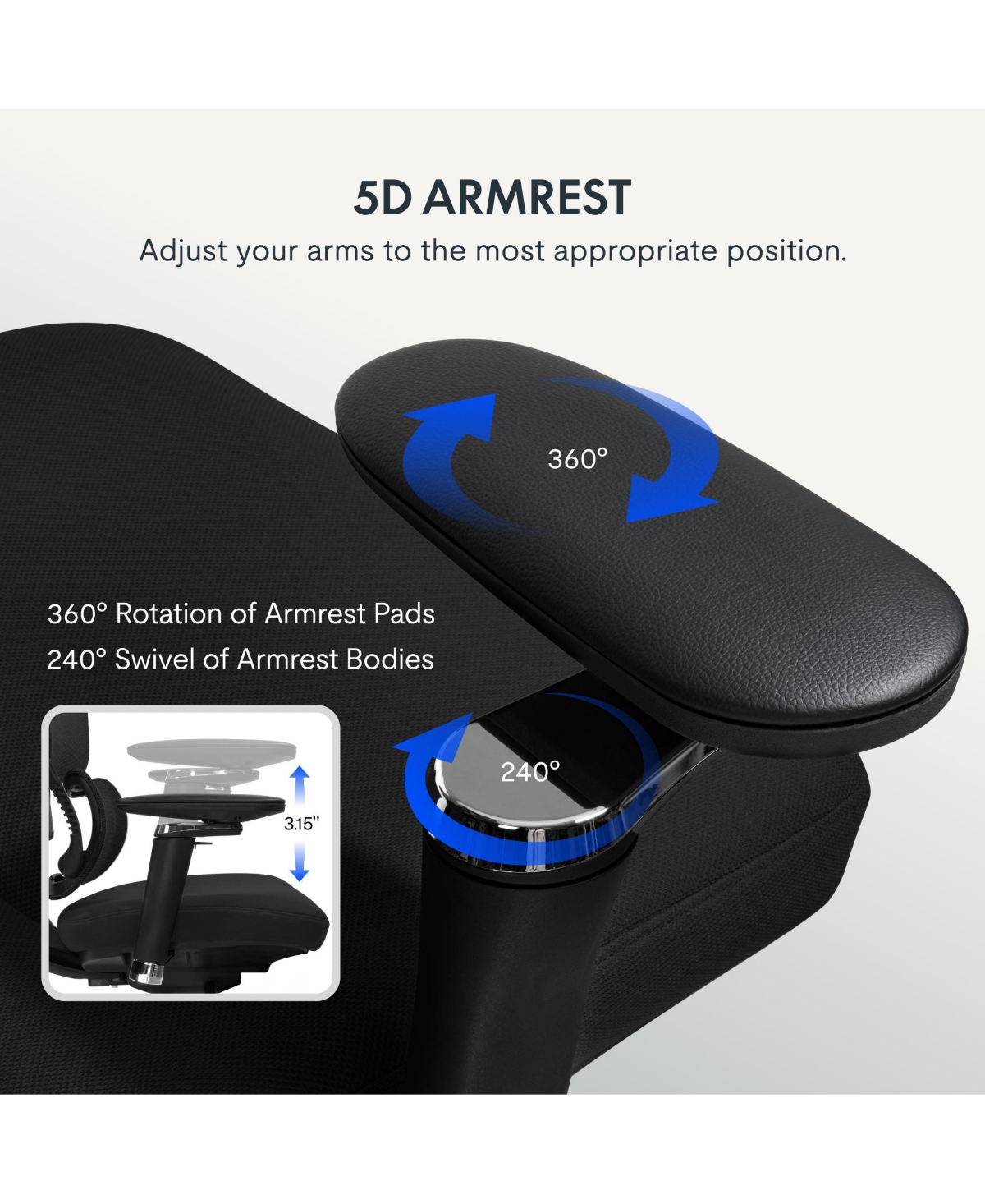 Flexispot C7 Max Series, Premium Ergonomic Foam Seat Office Chair