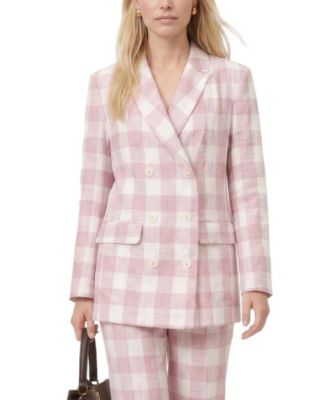 Women's Zena Double Breasted Check Jacket