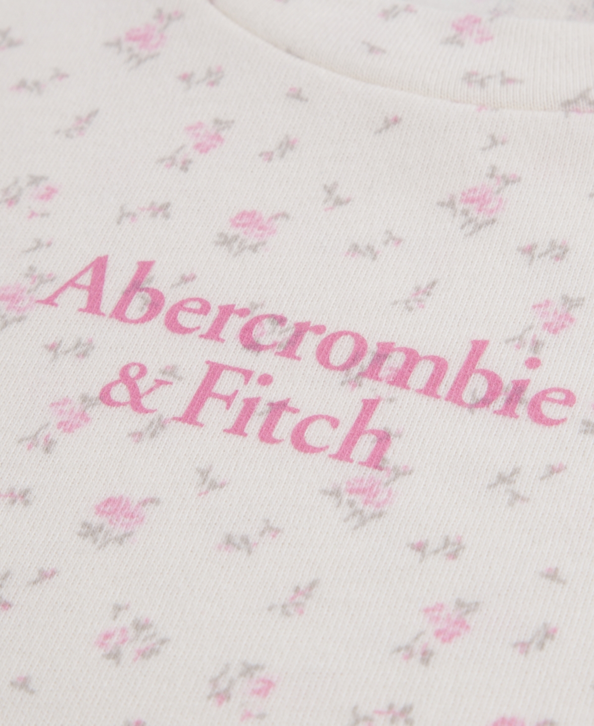 abercrombie kids Toddler Girls' 2T-5T Printed Logo Classic T-Shirt