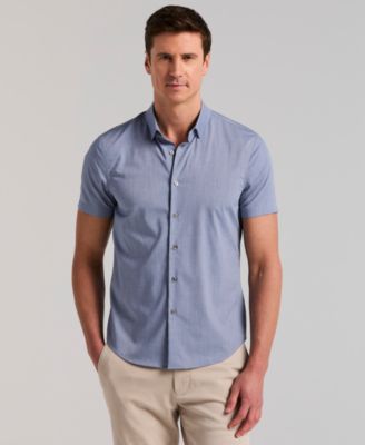 Men's Slim-Fit Short-Sleeve Shirt