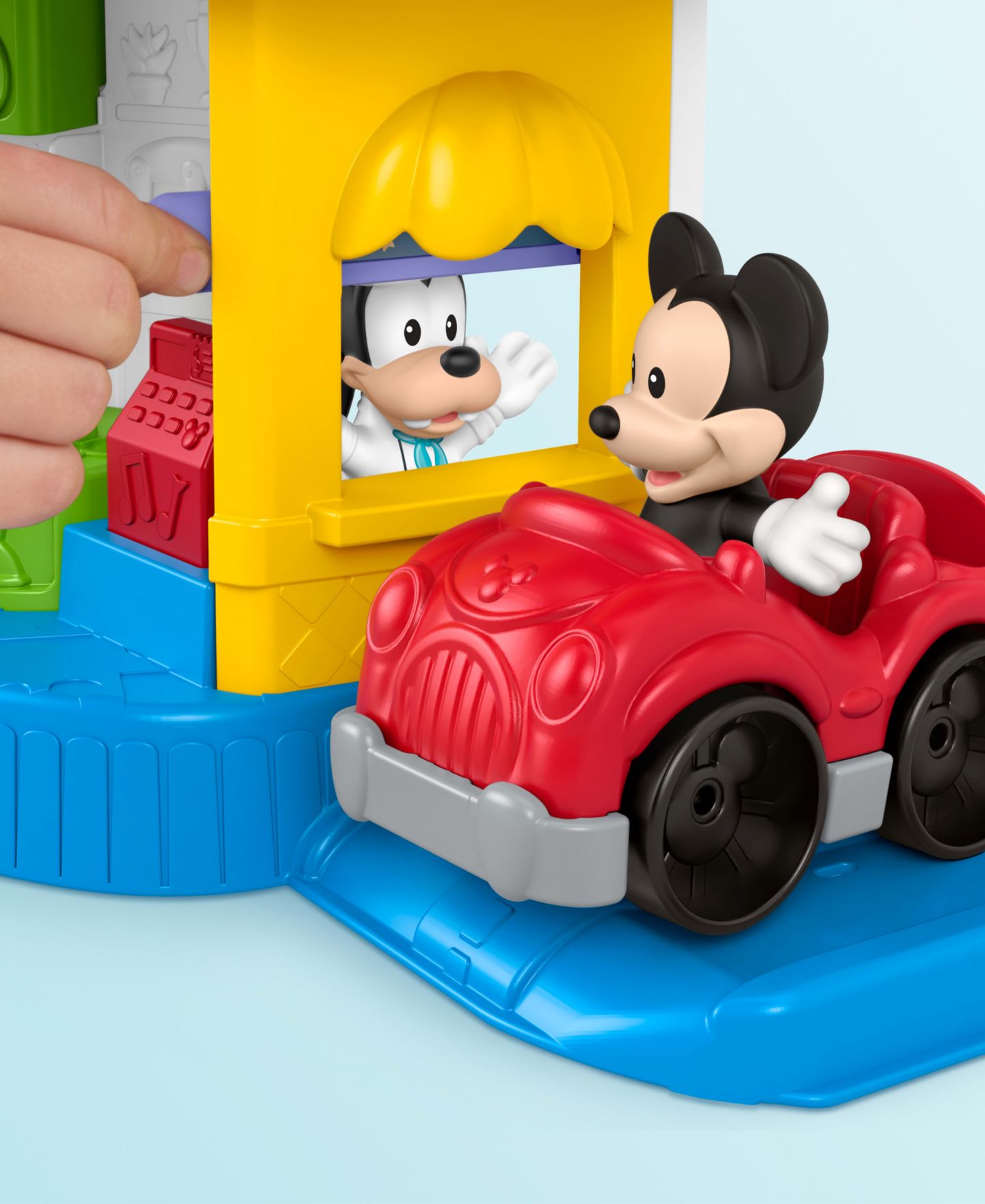 Детский игровой набор Fisher Price Mickey and Goofy Silly Sounds 7-Piece Diner Playset, Ages 1.5+ — фото 4