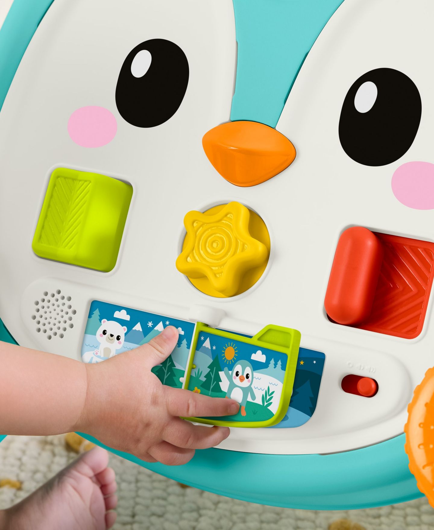 Детская игрушка Fisher Price 2-in-1 Musical Penguin Activity Walker — фото 6