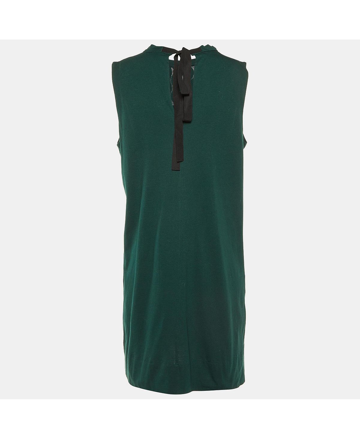 Pre-Owned Marni Women's Polka Dotted Cotton Sleeveless Shift Dress view 2 — MAYCSS fashion products