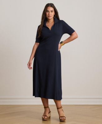 plus size navy blue sweater dress Business Casual & Work Clothes Size:30P quarter length sleeves Shirting shop all Wedtrend Women Ivory Lace