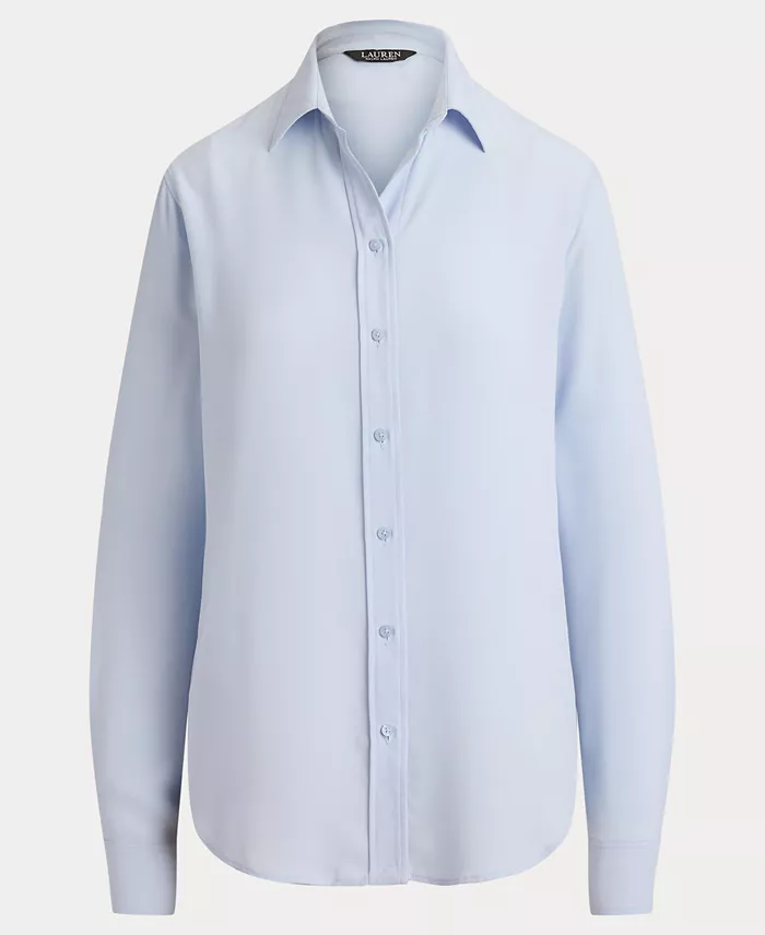 Women's Long-Sleeve Collared Shirt - thumbnail 5