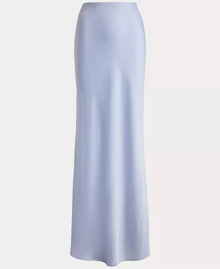 Women's Satin Charmeuse Maxi Skirt - thumbnail 7