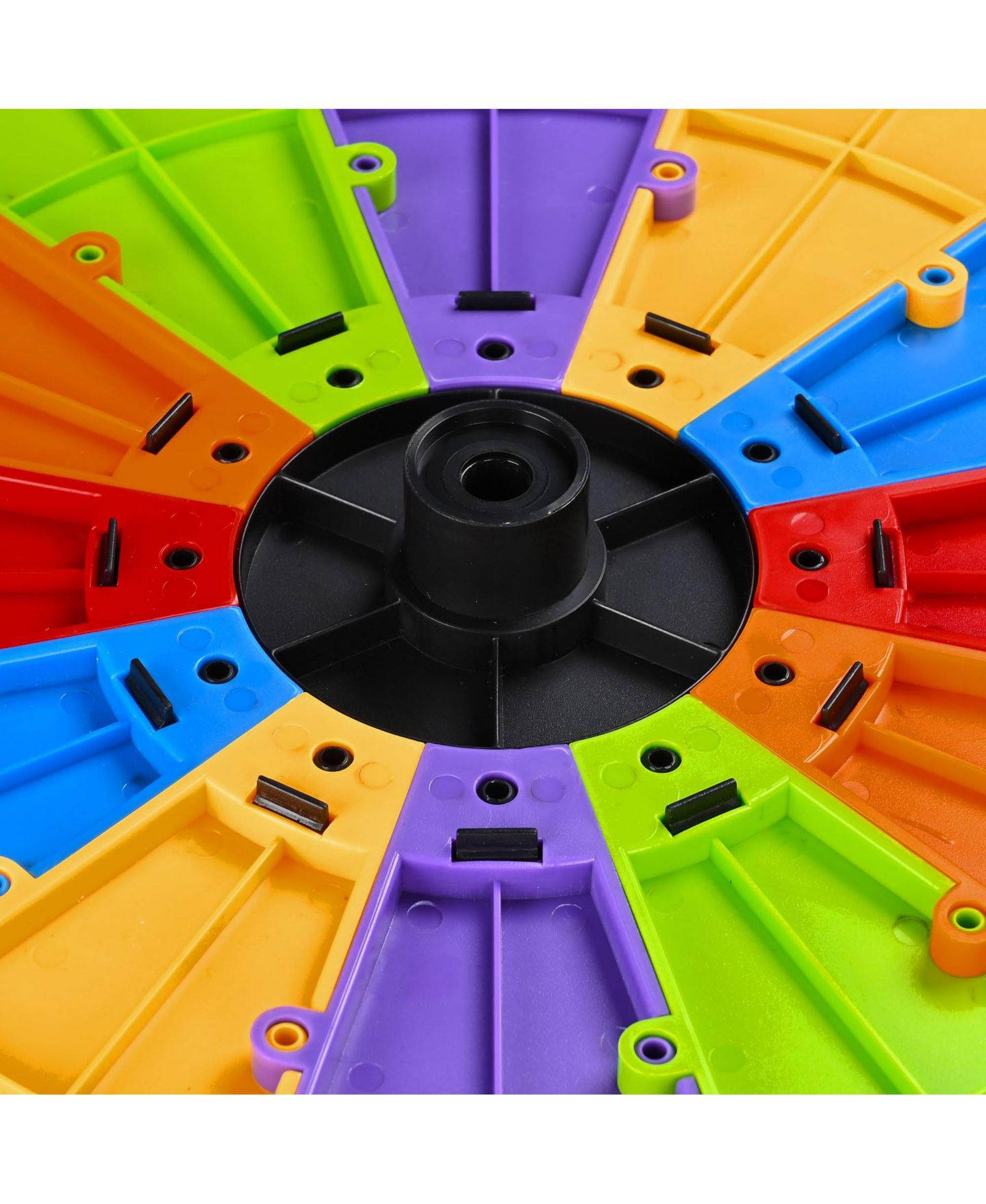 Детская игрушка WinSpin Prize Wheel Center Plate Disk Replacement Part for Modular Prize Wheel, цвет: Natrual — фото 4