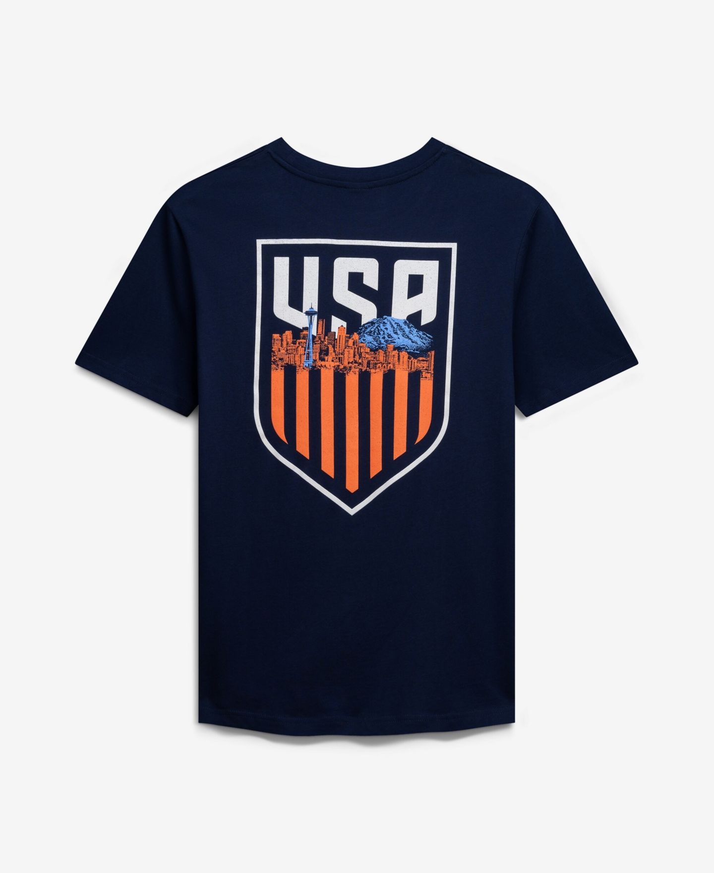 Футболка Uscape Apparel Navy Host City U.S. Soccer x Seattle Crest 2026 — фото 3