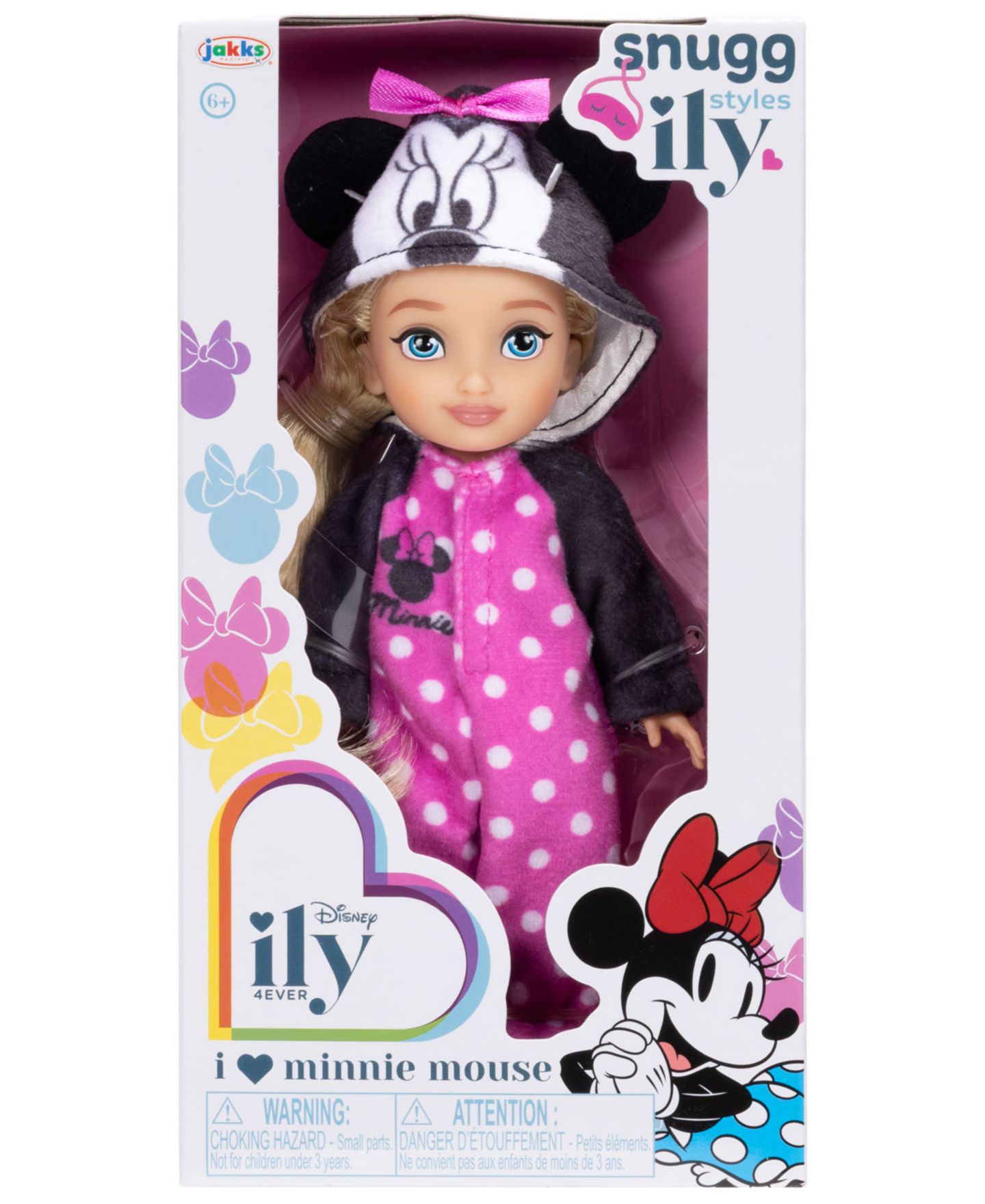 Детская кукла Disney ILY 4ever Disney ILY Minnie Inspired 6" Onesie Doll — фото 2