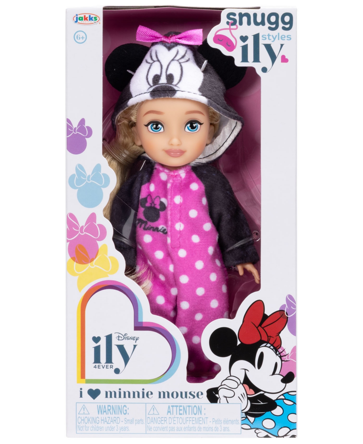 Disney Ily Minnie Inspired 6" Onesie Doll, Ages 6+