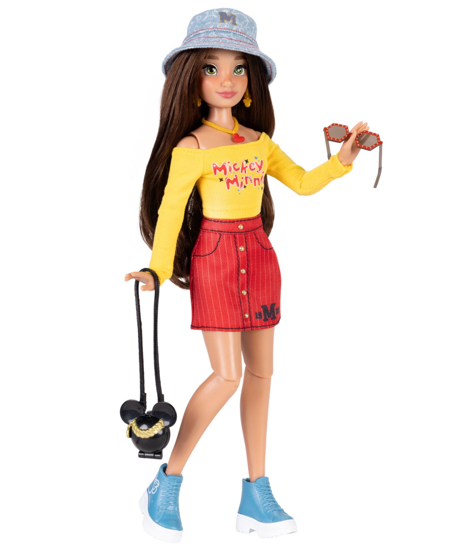 Детские куклы Disney ILY 4ever Mickey Mouse and Minnie Mouse-Themed Deluxe Fashion Doll Set — фото 5