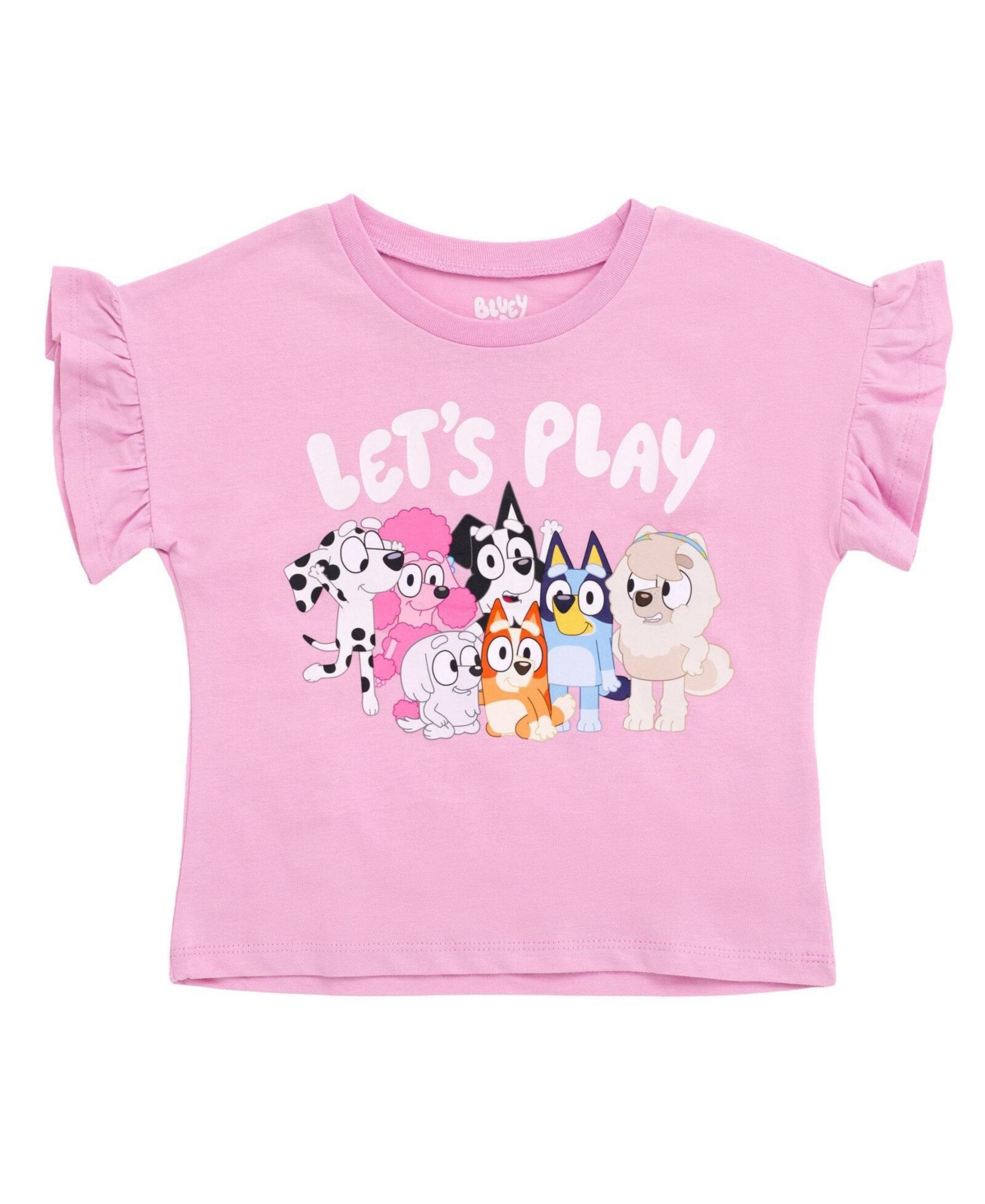 Bluey Toddler Girls' (2T-4T) 2-Piece T-Shirt and Flare Pants Set