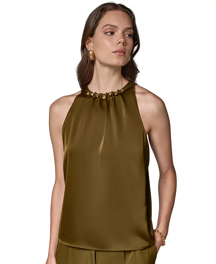 Women's Crewneck Sleeveless Top