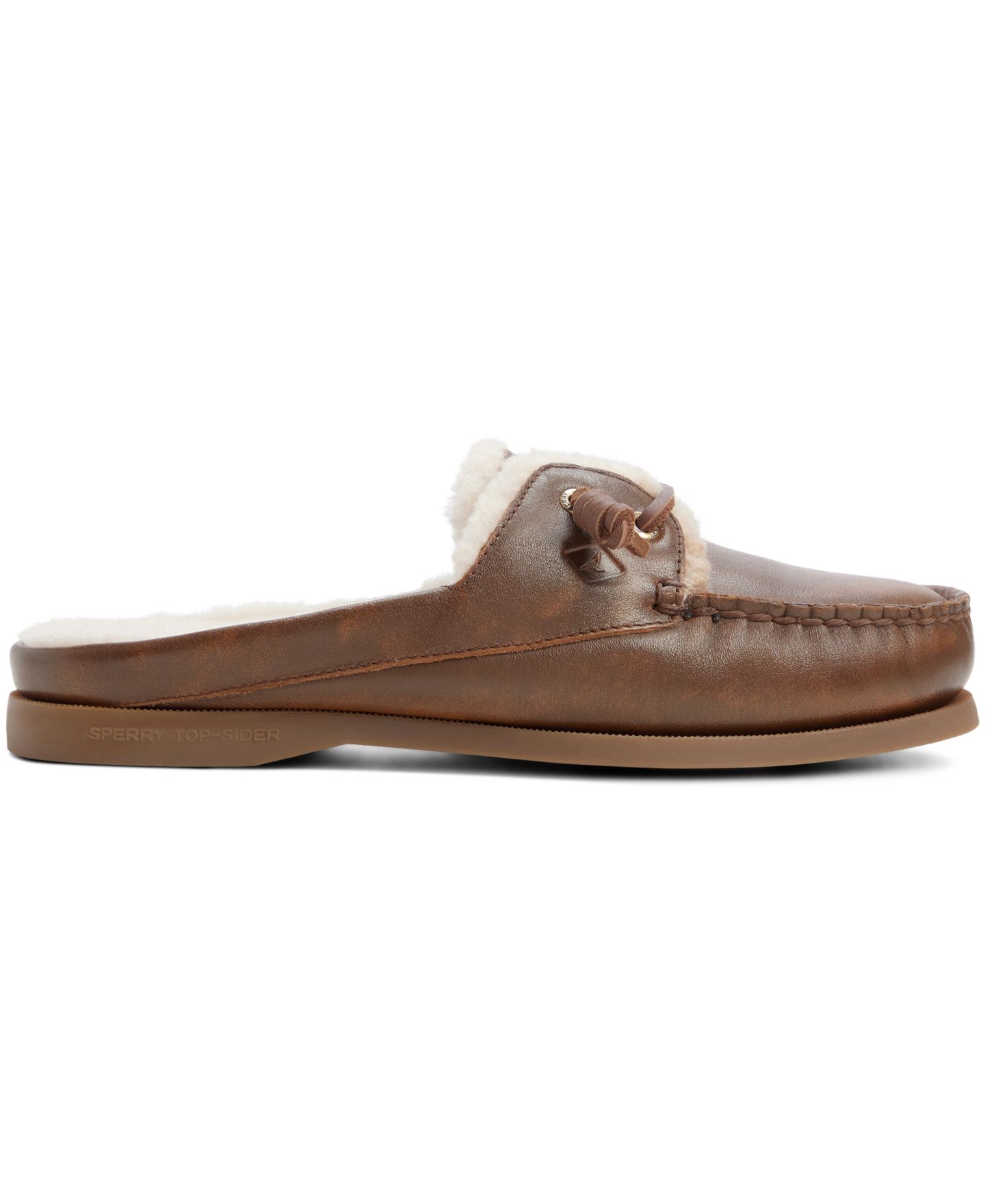 Женские сабо Sperry Authentic Original Mule Flats, цвет: Коричневый — фото 2
