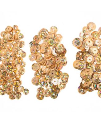 700ct 6/8/10mm Round Plastic Assorted Sequins Hologram Craft Supplies