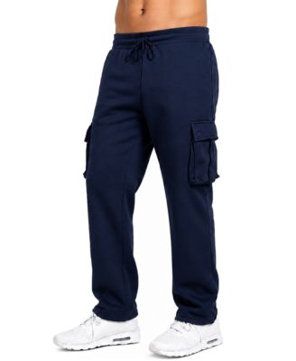 Men's Fleece-Lined Cargo Sweatpants