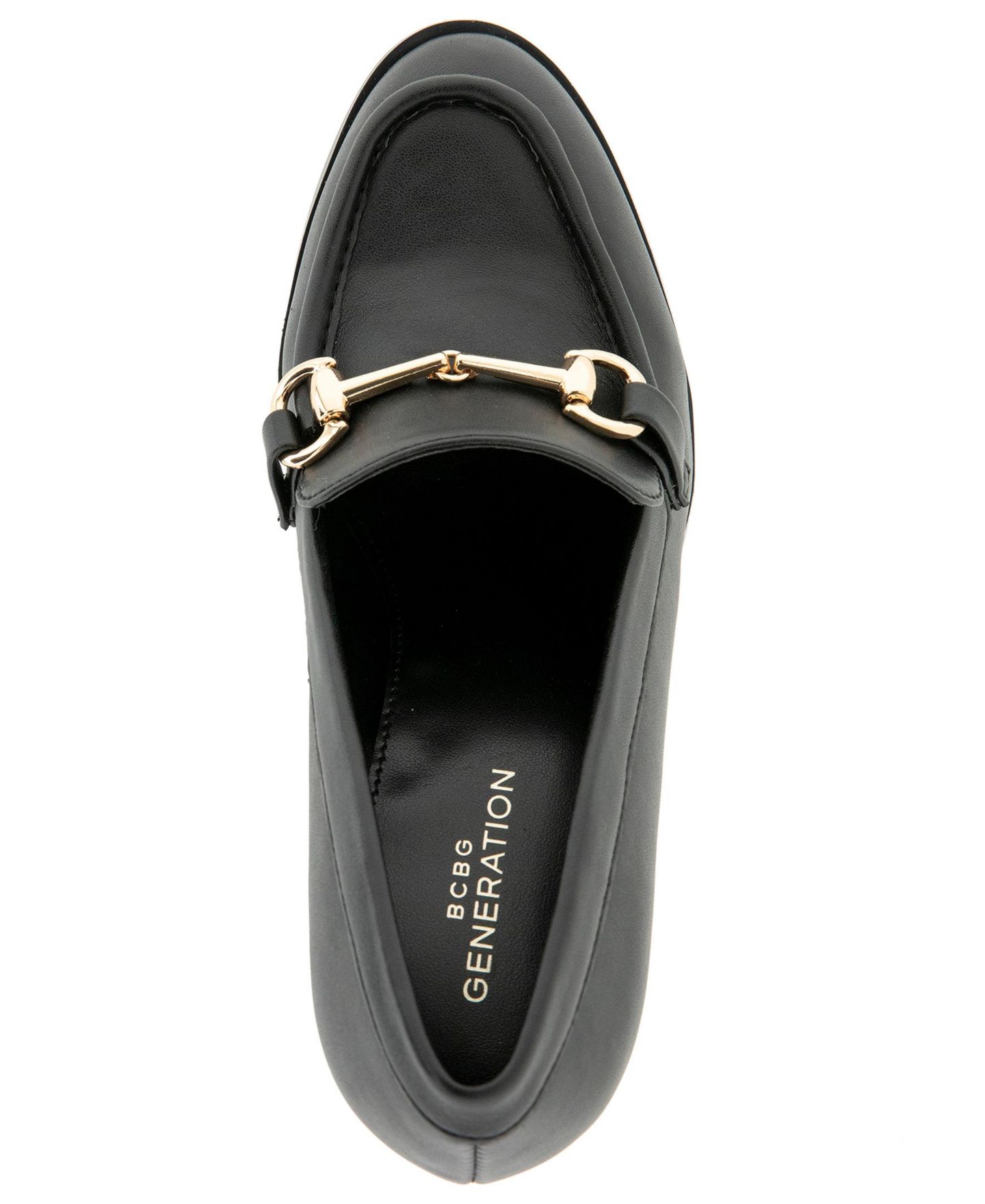 Женские туфли BCBGeneration Yixy High Heel Loafer, цвет: Чёрный — фото 4