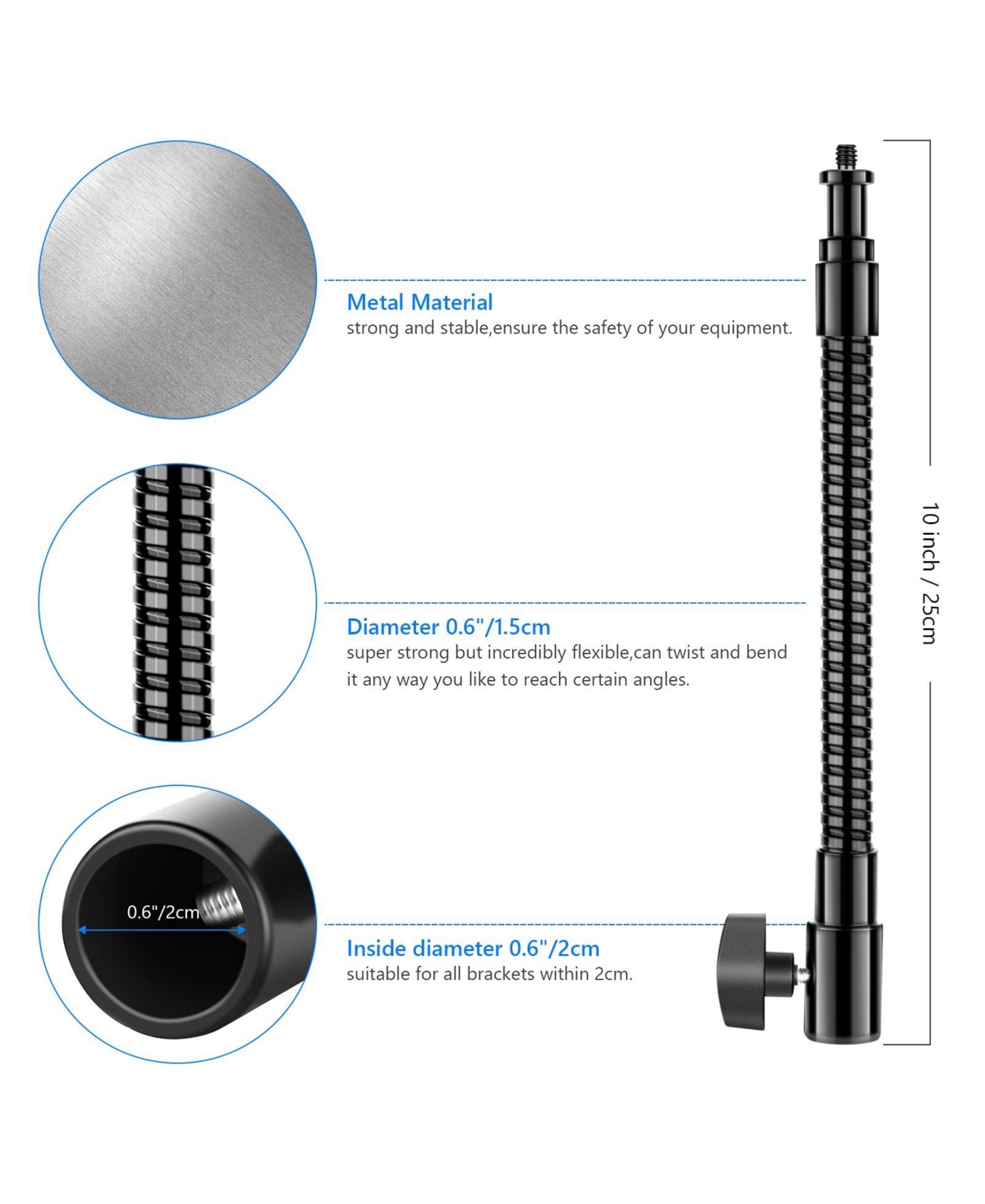 Neewer Led Video Light with 25cm