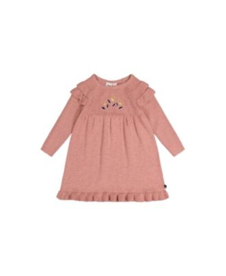 Little and Big Girl(6-8) Knitted Dress