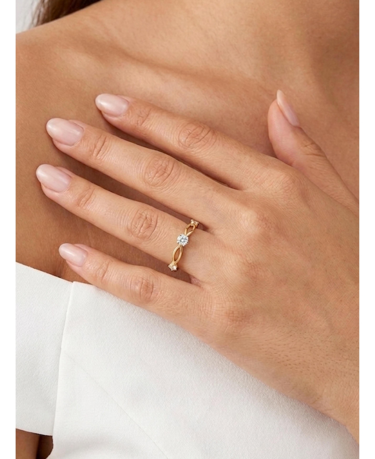 Devata Love Knot Ring 14K Gold