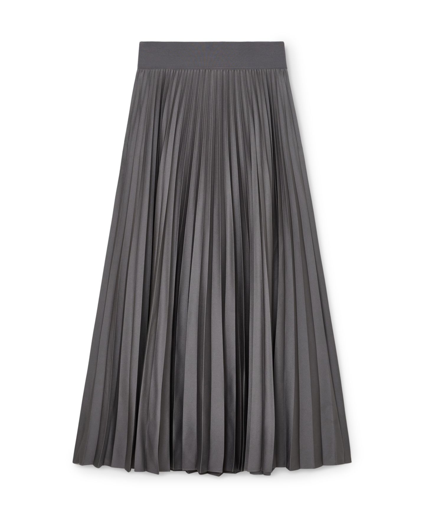 Женская юбка REISS Seren Pleated A-Line Midi, цвет: Серый — фото 2