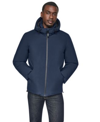 Men's Midweight Stretch Hooded Puffer Jacket