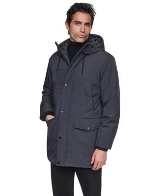 Men's Heavyweight Signature Parka with Attached Hood Jacket