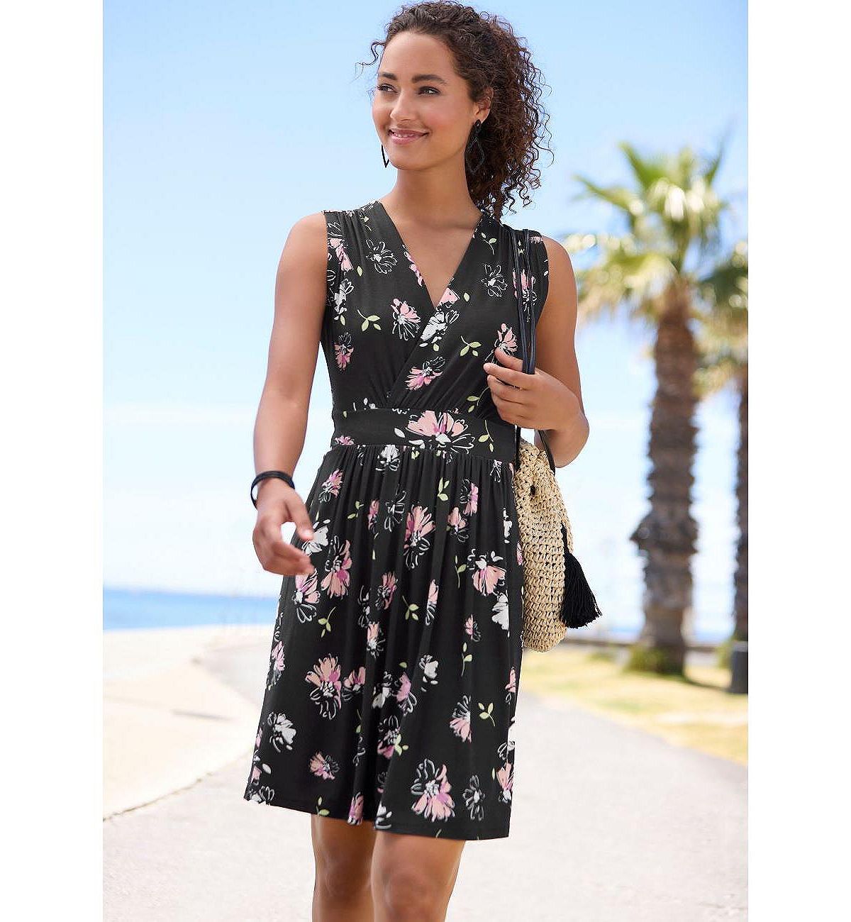 LASCANA Women's Open Back Detail Dress view 3 — MAYCSS fashion products
