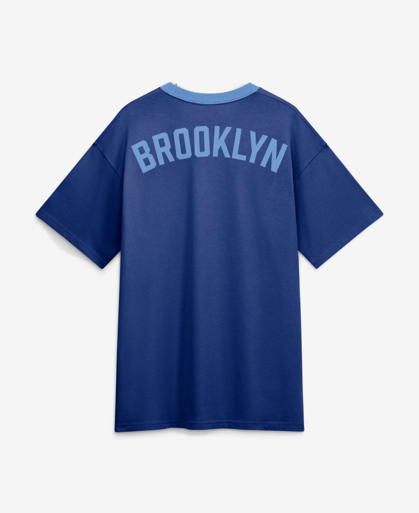 Мужская футболка Nike Royal Brooklyn Dodgers Cooperstown Collection Ringer — фото 3