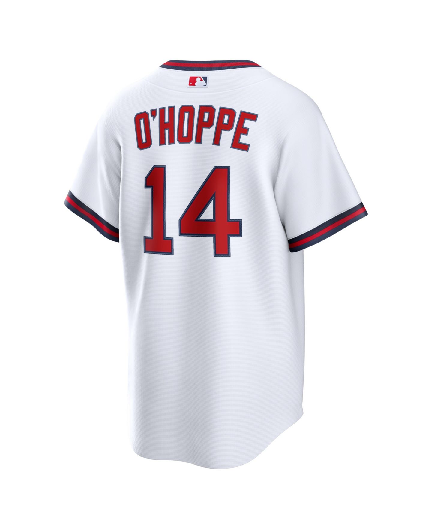 Мужской топ Nike Logan O'Hoppe White Los Angeles Angels Alternate Replica Jersey — фото 3